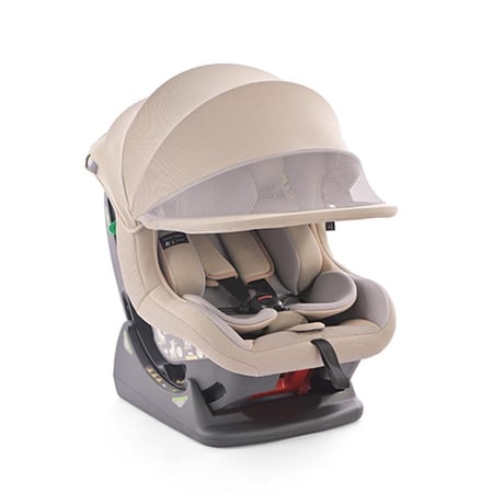 كرسي سيارة مع ناموسية من مامي تاون  - بيج