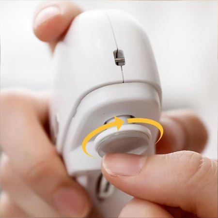 مقص أظافر كهربائي 2 في 1