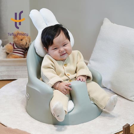 كرسي أطفال متعدد الوظائف (6 في 1) من طفلي فرحتي - أخضر