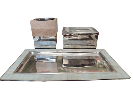 طقم مبخره وصينية وصندوق