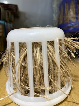 خيوط اعشاش طيور (بني)
