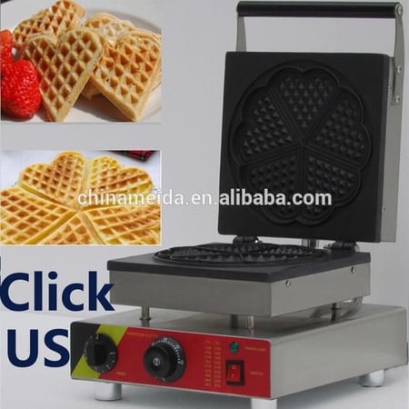 وافل شكل وردة