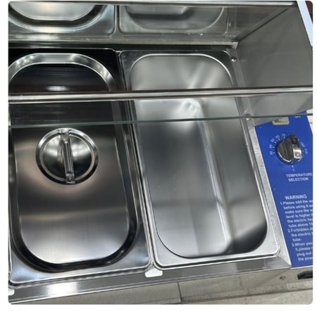 سخان طعام بوفيه 5 صحون