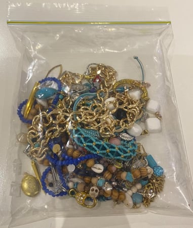 Mystery jewelry bag