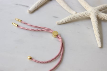 12 cm Half Finished Adjustable Bracelet , Cord Bracelet , Cotton Rope Bracelet , Friendship Bracelet