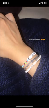 اسوره مطاط ملون بالاسم