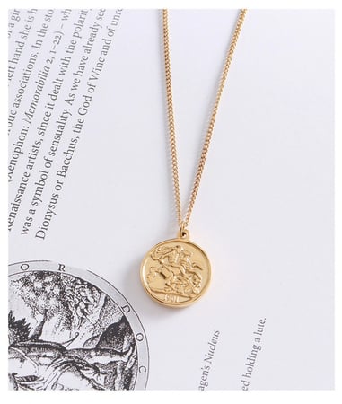 سلسلة كوين ذهبيه