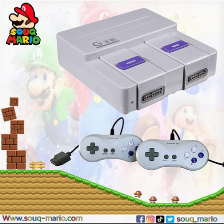 جهاز "G 16-BIT" لتشغيل العاب سوبر نينتندو وجميع الانظمه