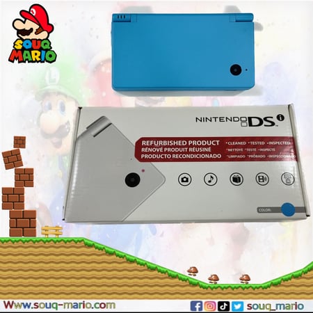 جهاز DSi  دي اس اي جديد لون  ازرق ( سماوي )