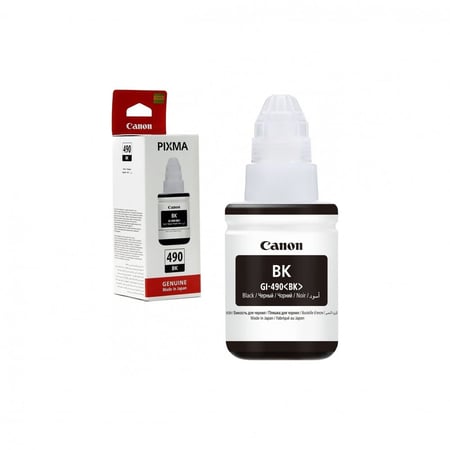 حبر تعبئه كانون الاصلي اللون الاسو   CANON PIXMA INK  BLACk 490