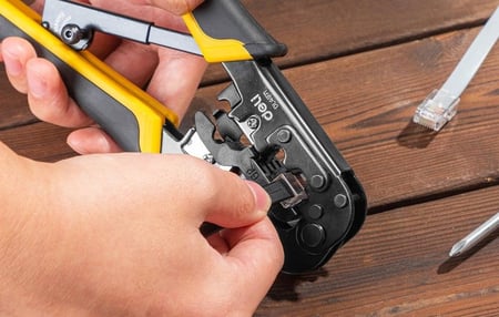 deli DL4971 كماشة كابل شوالهاتف