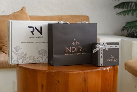 ساعة نسائية انديرا استيل بلون ذهبي