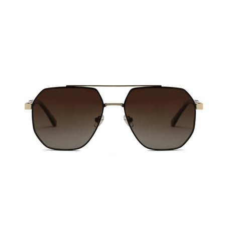 نظارات شمسية رجالية تصميم انيق- لون بني