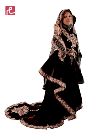 زي صنعاني بتصميم عرائسي