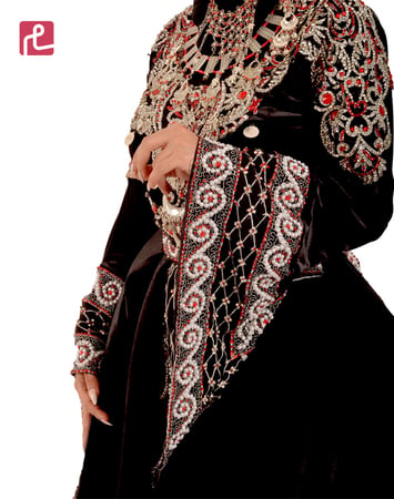 زي صنعاني بتصميم عرائسي