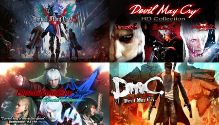بكج سلسلة ديفل ماي كراي Devil May Cry Collection |  أوف لاين | STEAM