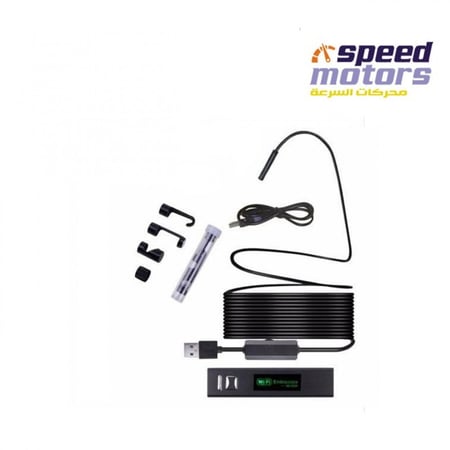 كاميرا منظار فحص ضد الماء مع إضاءة 6 ليد متر واي فاي