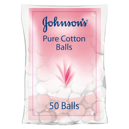 جونسون قطن نقي 50 عبوه كرات قطنيه نقيه