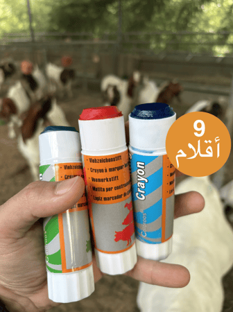 ثلاثة اطقم اقلام