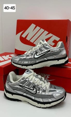 حذاء نايكي P-6000 ميتاليك سيلفر للجنسين