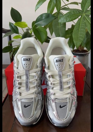 حذاء نايكي P-6000 ميتاليك سيلفر للجنسين