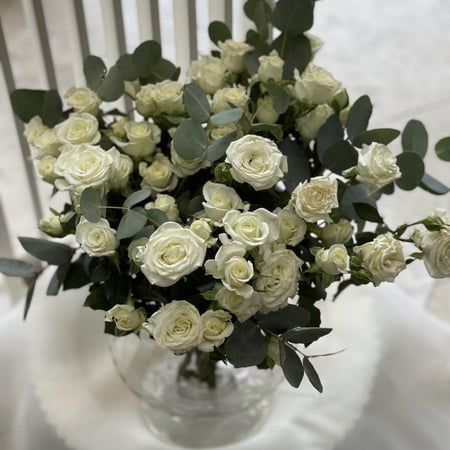 فازة البيبي جوري البيضاء