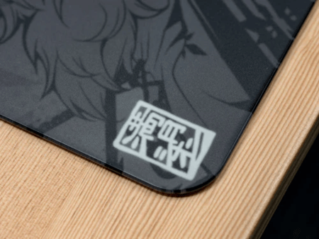 Evil Edition Cosmic Glass Mousepad - Silicone Feet