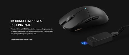 Lamzu - 4k Hz Dongle - White