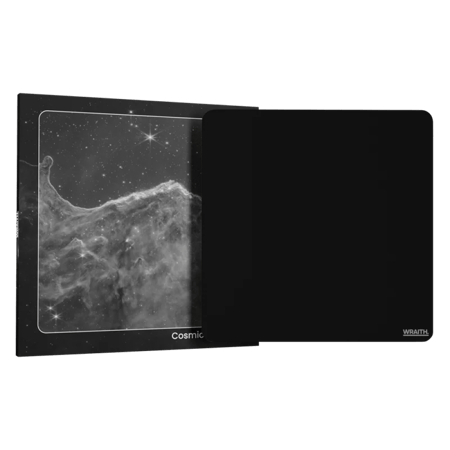 Cosmic Glass V2 Mousepad - Silicone Feet -  Black