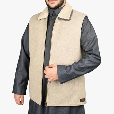 سديري جوخ شتوي دبل فيس بسحاب