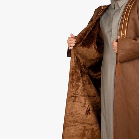 فروه بشت وبر زري بني محروق