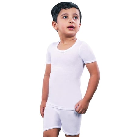 دروش طقم نصف كم أطفال مع هاف