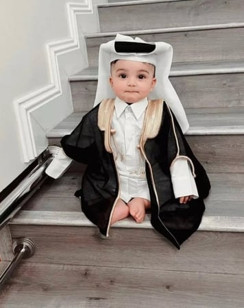 شماغ مع عقال  للاطفال