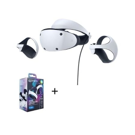 جهاز بلايستيشن في ار 2 (PS5) + حماية سيليكون لوحدات التحكم