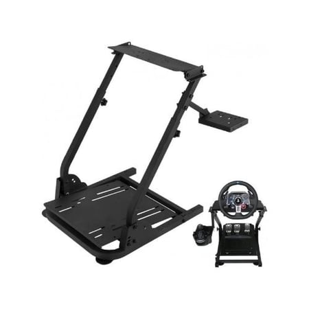 دركسون لوجيتك (G29) للبلايستيشن + قير + قاعدة محاكاة قيادة معدن - مستعمل