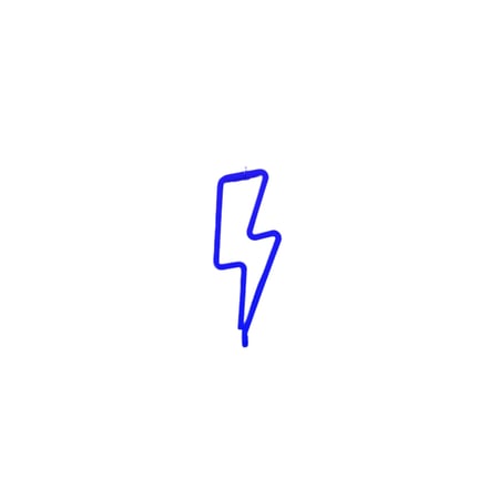 اضاءة LED بشكل برق