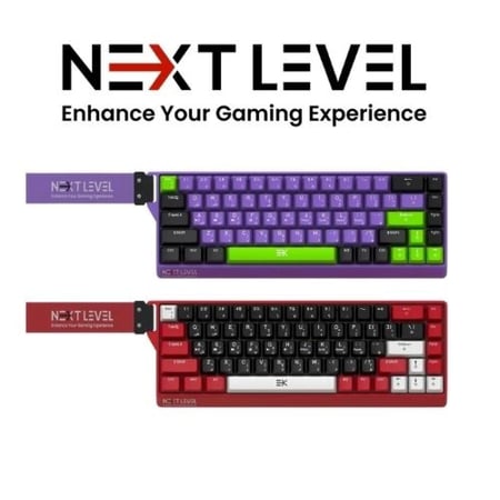 نكست ليفل كيبورد مغناطيسي بسلك (Phantom X68RB)