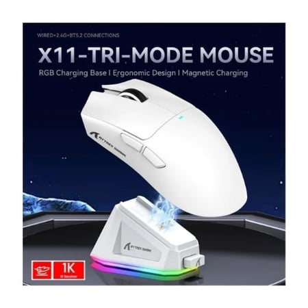 اتاك شارك ماوس قيمنق لاسلكي اكس 11 (AttackShark X11)