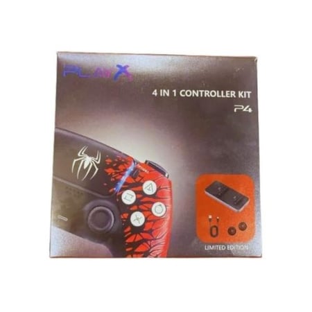 بلاي اكس يد قيمنق لاسلكية "سوني 4 - بي سي - الاجهزة الذكية" (سبايدرمان)