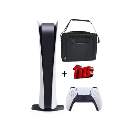 جهاز بلايستيشن 5 (فات) رقمي (حجم 1825 قيقا بايت) - مستعمل