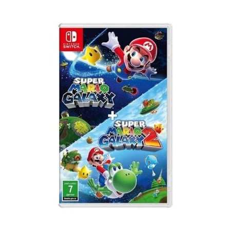 لعبة سوبر ماريو جالاكسي + سوبر ماريو جالاكسي 2 (نينتدو سويتش)