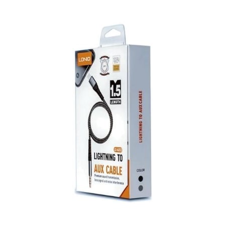 لدنيو - كيبل AUX الى لايتنينق 1.5 متر