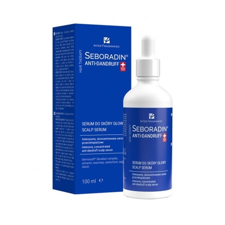 Seboradin ANTI-Dandruff Serum سيبورادين سيروم مضاد للقشرة وفروة الرأس المتهيجة للرجال والنساء 100ML