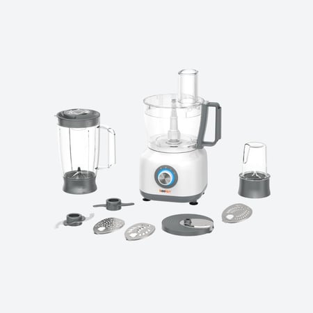 كولن محضر طعام 800 واط، 1.2 لتر، 2 سرعة، لون أبيض