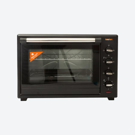 كولن فرن كهربائي 2000 واط، سعة 60 لتر، لون اسود