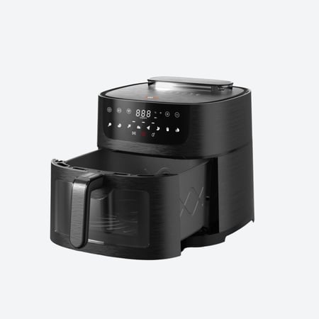 كولن قلاية هوائية 1800 واط بتقنية بتقنية الواي فاي، سعة 8 لتر، لون أسود