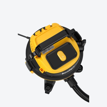 كولن مكنسة برميل جاف ورطب 1600 واط، سعة 20 لتر، متعددة الالوان