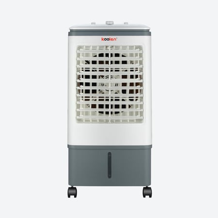 كولن مكيف صحراوي 80 واط، سعة 17 لتر، أبيض ورمادي