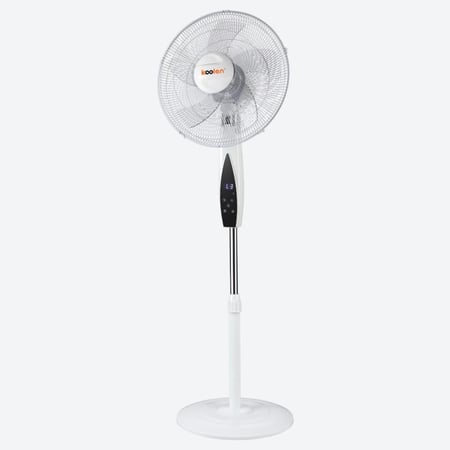 كولن مروحة عامود ديجيتال مع جهاز تحكم ، 130 واط ، 16 بوصة ، 3 سرعات , متعددة الالوان