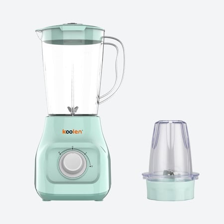 كولن خلاط كهربائي 350 واط، سعة 1 لتر، 2 سرعات، متعدد الالوان